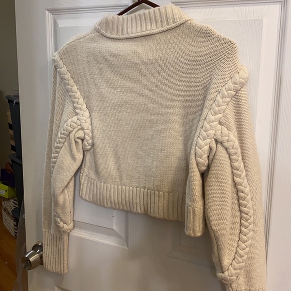 Zara Shoulder Pad Sweater - Picture 11 of 11